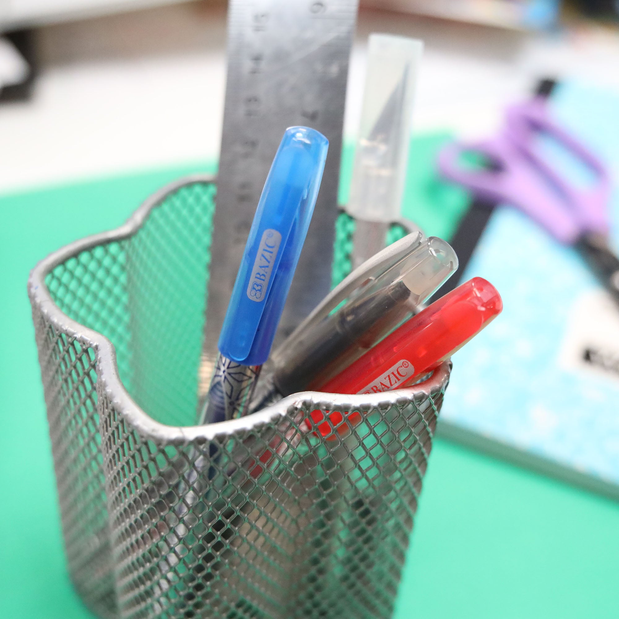 GeLuxe Asst. Color Gel Roller Pen (6/Pack)