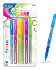 GeLuxe 6 Fluorescent Color Gel Roller Pen