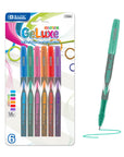GeLuxe 6 Glitter Color Gel Roller Pen