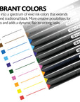 10 Color Skylar 0.4 mm Fineliner Pen