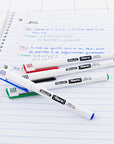 Fiero Assorted Color Fiber Tip Fineliner Pen (4/Pack)