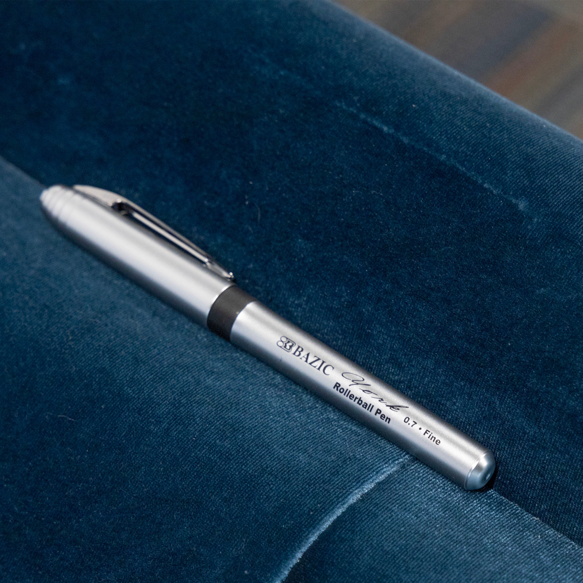 York Asst. Color Rollerball Pen w/ Grip (3/Pack)