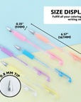 Essence Gel Pen 6 Pastel Color w/ Cushion Grip