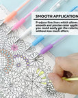Essence Gel Pen 6 Pastel Color w/ Cushion Grip
