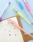 6 Pastel Color Essence Gel Pen w/ Cushion Grip