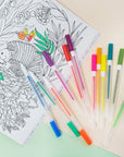 12 Fluorescent Color Collorelli Gel Pen