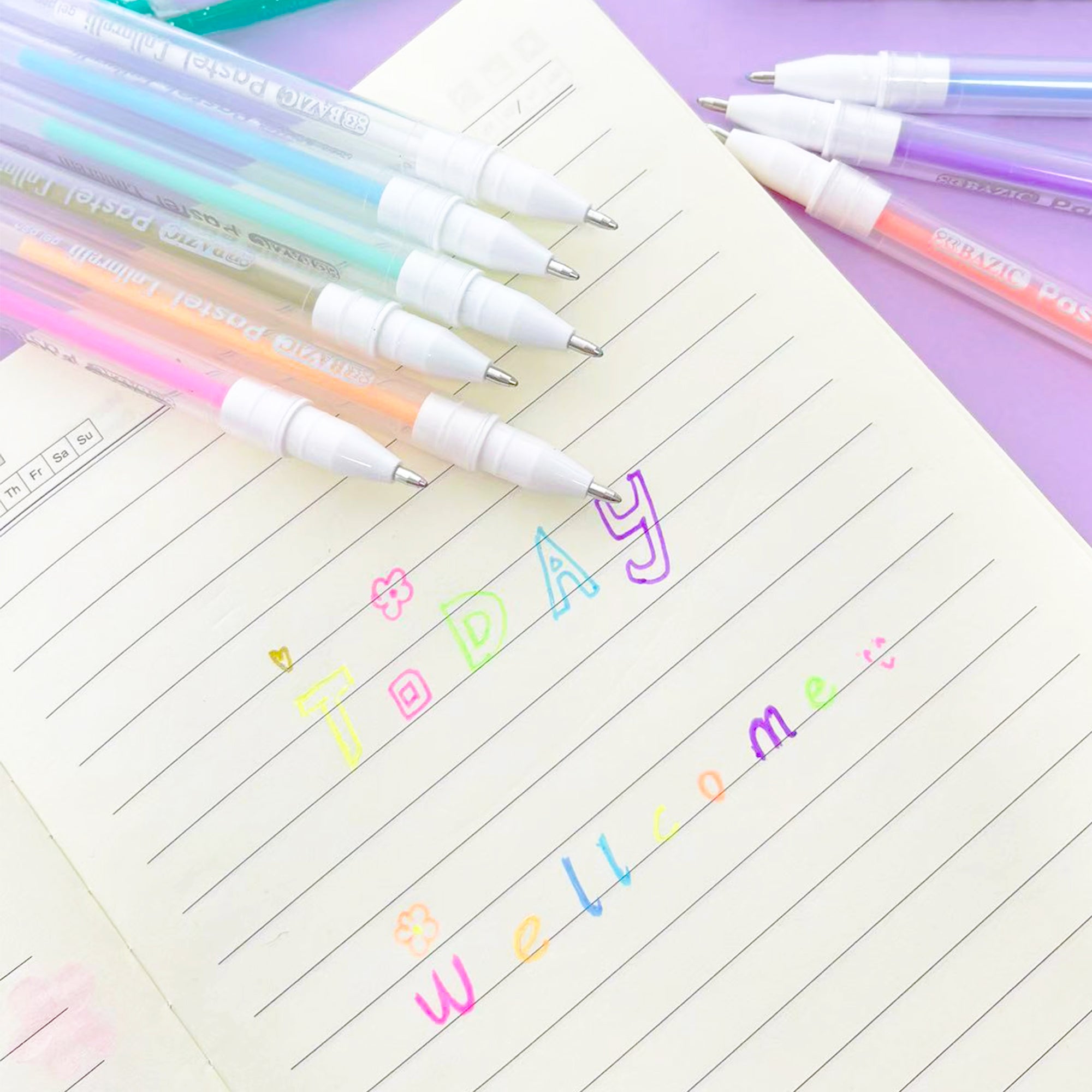 12 Pastel Color Collorelli Gel Pen