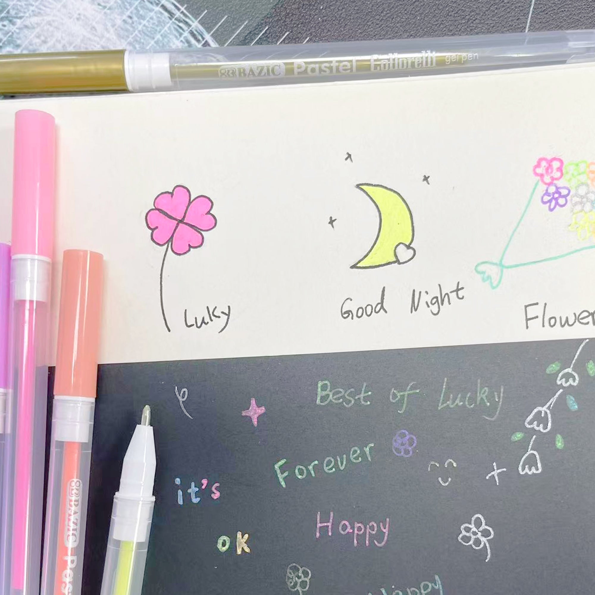 12 Pastel Color Collorelli Gel Pen