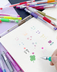 Essence Gel Pen 24 Scented Glitter Neon Metalllic Color