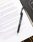 GR8 Black FUSE Tech Ink Pen w/ Rubberized Barrel (3/Pack)