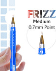 Frizz Blue Erasable Gel Pen (2/Pack)