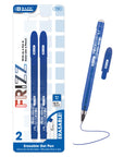 Frizz Blue Erasable Gel Pen (2/Pack)