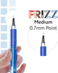 Frizz Blue Erasable Gel Pen with Grip
