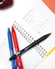 Frizz Assorted Color Erasable Gel Retractable Pen with Grip (3/Pack)