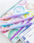 BAZIC Elara Oil-Gel Ink Retractable Pen (3/Pack)
