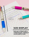 Lynx Silver Top 4-Color Pen w/ Cushion Grip (2/Pack)