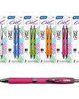 Ciel FUSE Tech Ink Retractable Pen w/ Rubberized Barrel & Metal Clip (2/Pack)