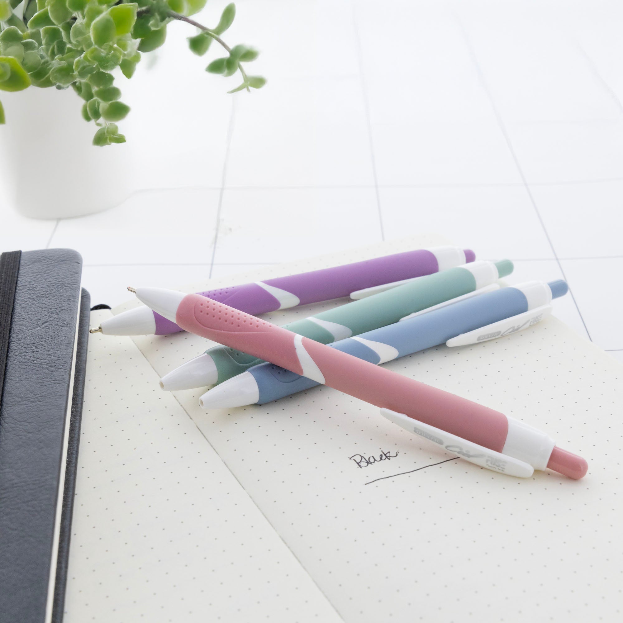 Ciel Serena FUSE Tech Ink Retractable Pen w/ Rubberized Barrel (2/Pack)