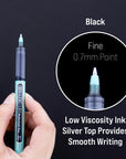 Lira Black Rollerball Pen (3/Pack)