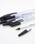 Nova Black Color Stick Pen (12/Pack)