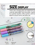 2-In-1 Mechanical Pencil & 4-Fashion Color Pen w/ Cushion Grip