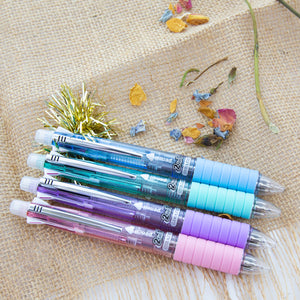 2-In-1 Mechanical Pencil & 4-Fashion Color Pen w/ Cushion Grip