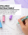 2-In-1 Mechanical Pencil & 4-Fashion Color Pen w/ Cushion Grip