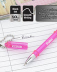 Palm Mini Ballpoint Pen w/ Key Ring (5/Pack)