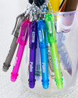 Palm Mini Ballpoint Pen w/ Key Ring (5/Pack)