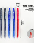 Ixion Assorted Color Retractable Pen (5/Pack)