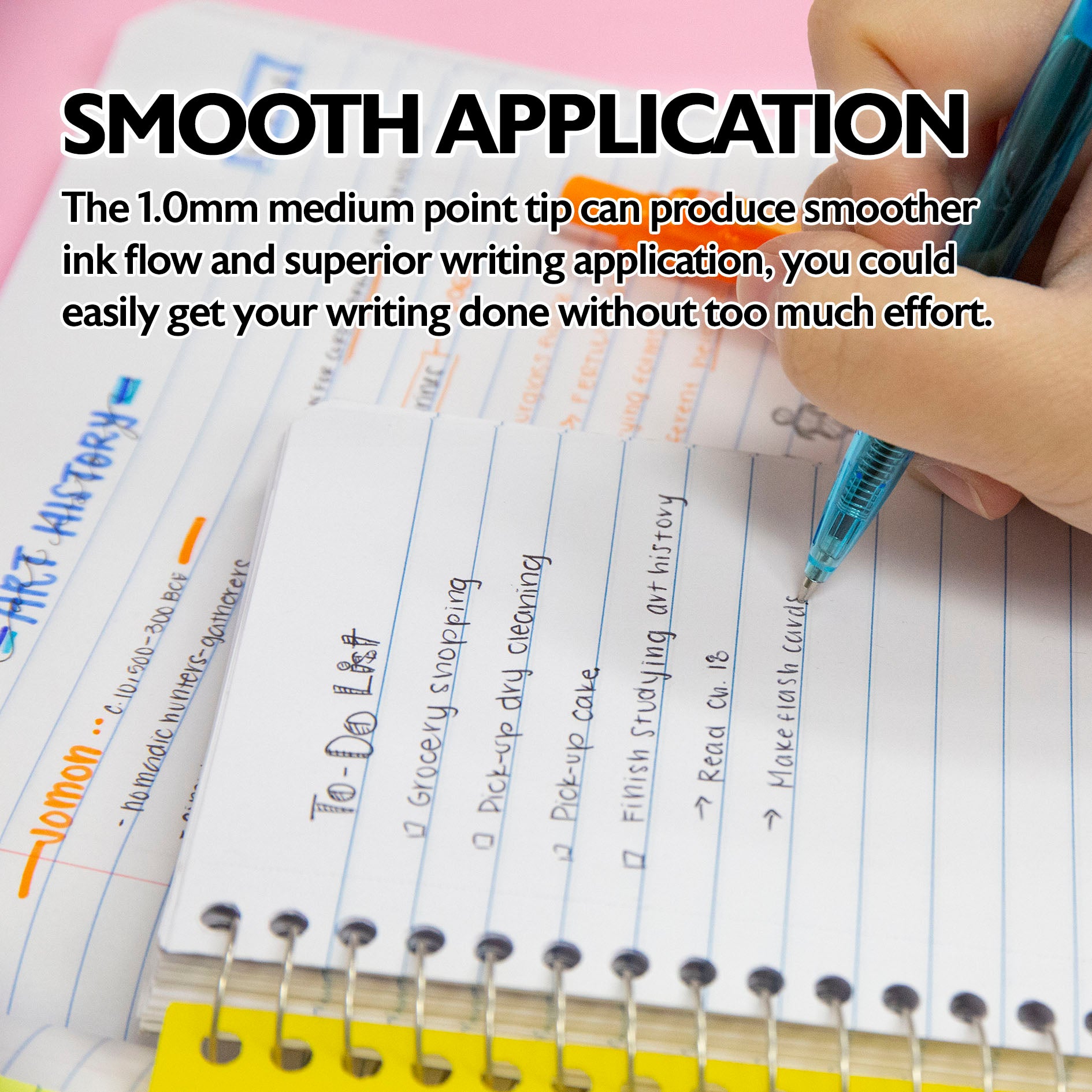 Ixion Dazzle Black Color Retractable Pen (5/Pack)