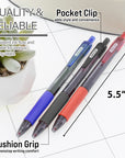 Optima Retractable Assorted Color FUSE Tech Ink (3/Pack)