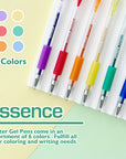 Essence Gel Pen 6 Glitter Color w/ Cushion Grip