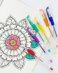 Essence Gel Pen 6 Glitter Color w/ Cushion Grip