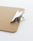 Memo Size Hardboard Clipboard w/ Sturdy Spring Clip