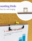 Standard Size Hardboard Clipboard w/ Low Profile Clip