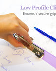 Pastel Color PVC Standard Clipboard w/ Low Profile Clip