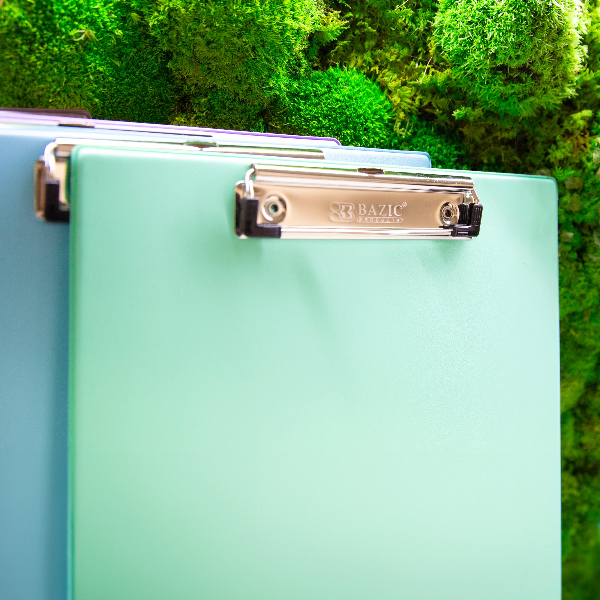 Pastel Color PVC Standard Clipboard w/ Low Profile Clip