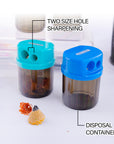 Owen Dual Hole Sharpener w/ Round Receptacle (2/Pack)