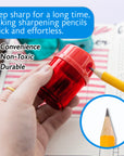 Owen Dual Hole Sharpener w/ Round Receptacle