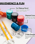 Owen Dual Hole Sharpener w/ Round Receptacle