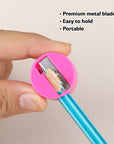 Luna Round Pencil Sharpener (12/Pack)