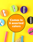 Luna Round Pencil Sharpener (12/Pack)