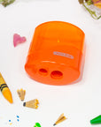 Sophie Dual Hole Sharpener w/ Square Receptacle (2/Pack)