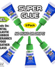0.017 oz (0.5g) Super Glue Gel (5/Pack)