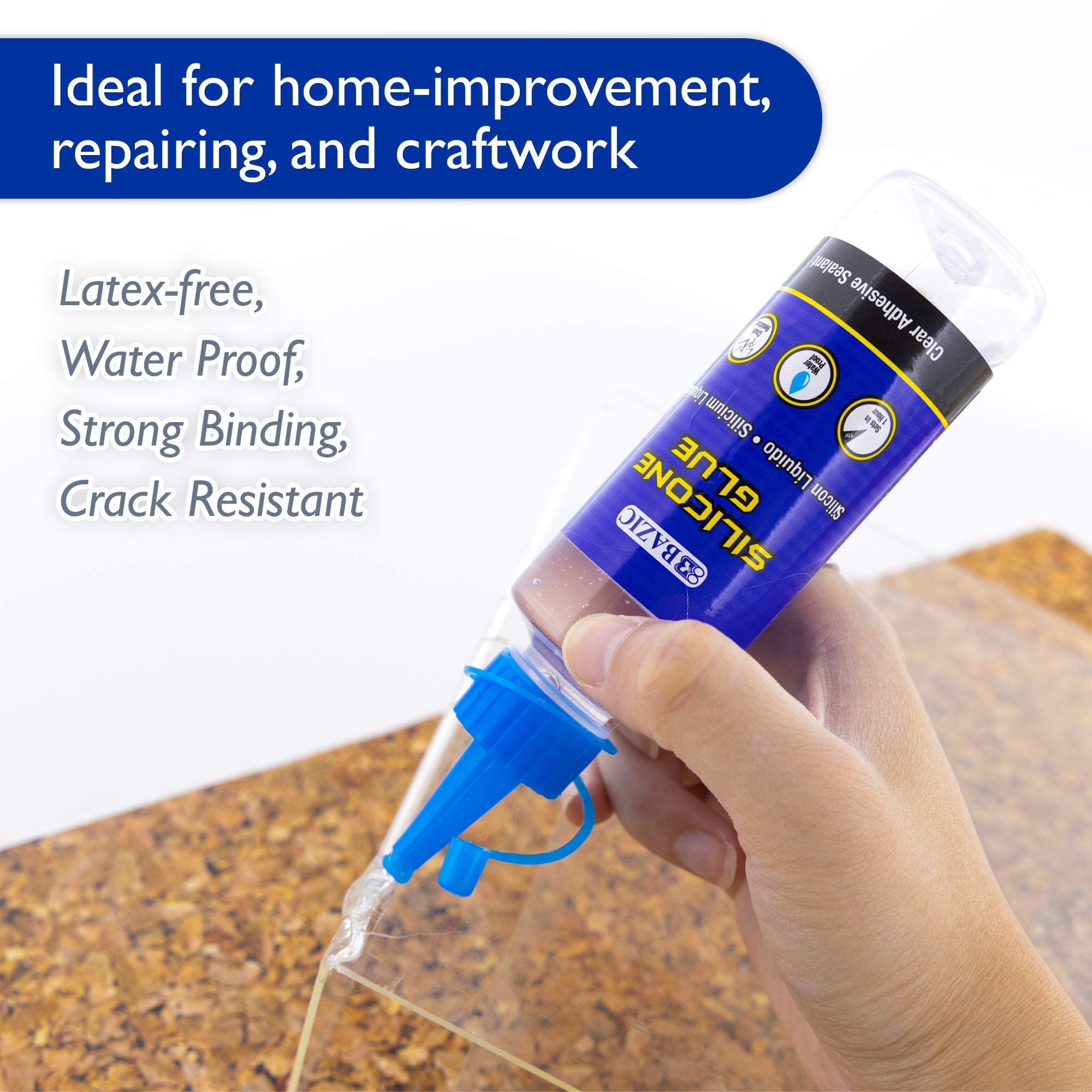 3.38 FL OZ (100 mL) Silicone Glue