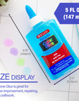 5 FL OZ (147 mL) Washable Clear Color School Glue