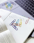 Jumbo (50mm) Color Paper Clips (100/Pack)