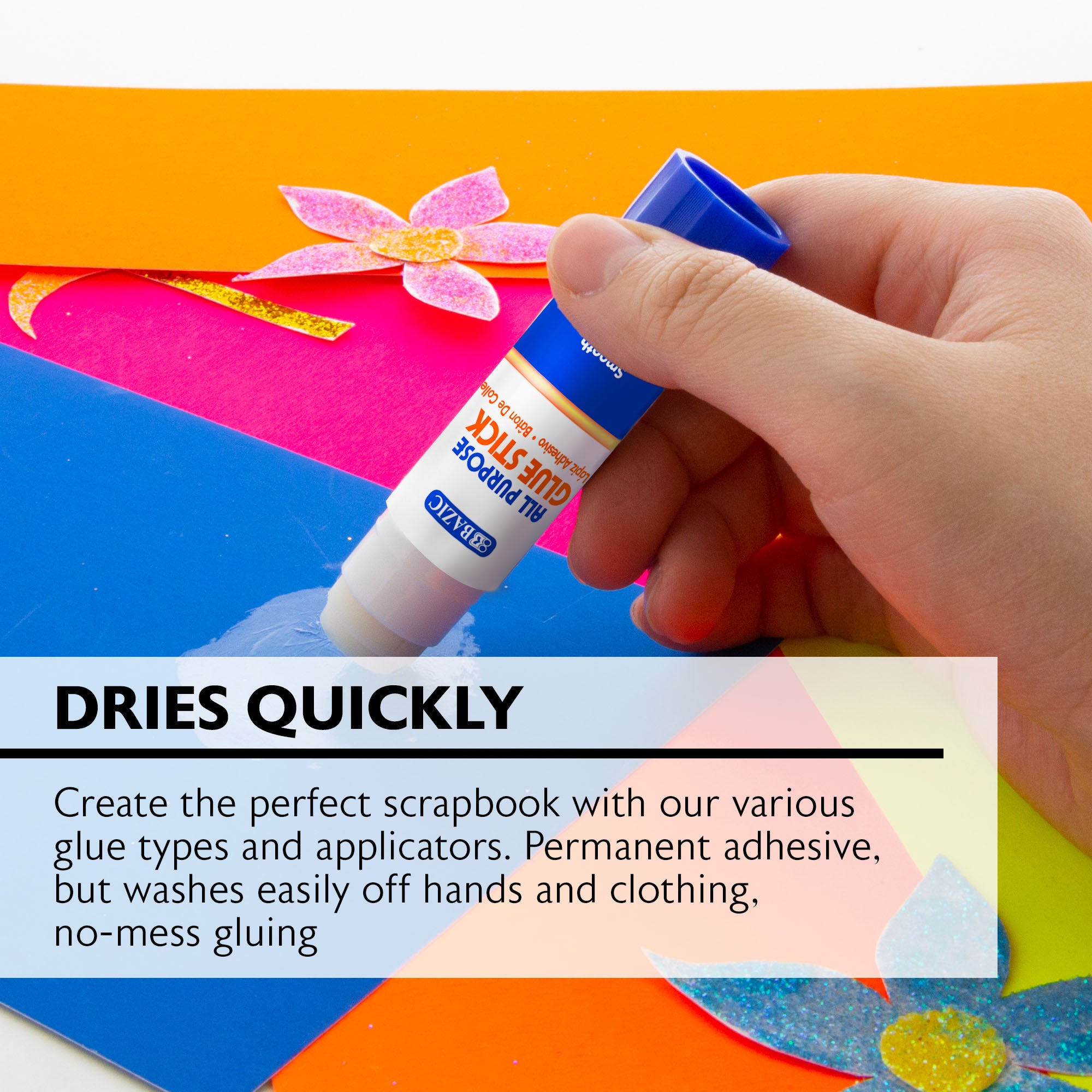 0.28 oz (8g) Premium Glue Stick (4/Pack)
