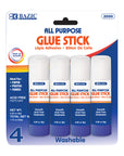 0.28 oz (8g) Premium Glue Stick (4/Pack)